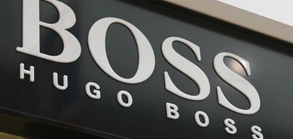 Hugo Boss shop sign