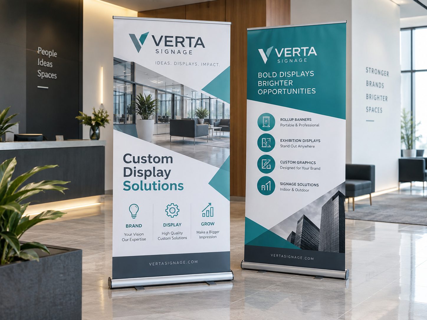 Roll-up banners